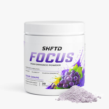 SHFTD™ Focus Performance Powder – Sour Grape