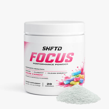 SHFTD™ Focus Performance Powder - Sour Candy