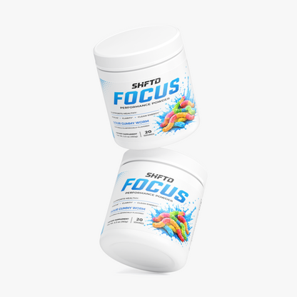 SHFTD™ Focus Performance Powder - Sour Gummy Worm