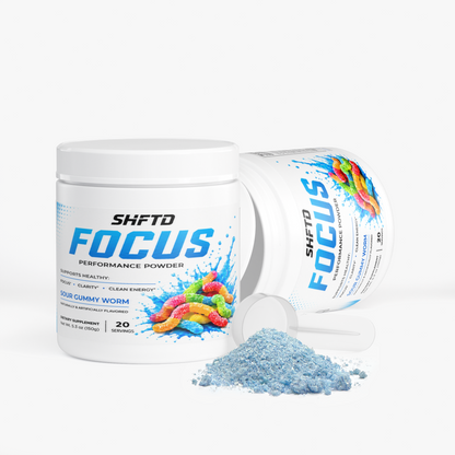 SHFTD™ Focus Performance Powder - Sour Gummy Worm