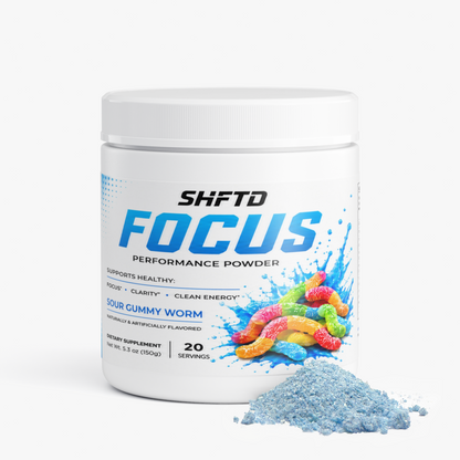 SHFTD™ Focus Performance Powder - Sour Gummy Worm