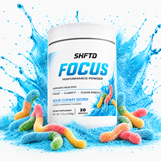 Focus Performance Powder - Sour Gummy Worm