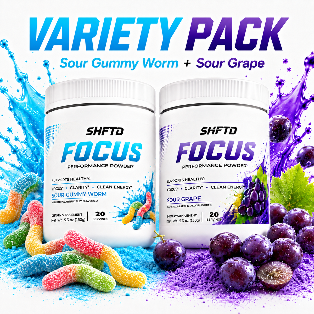 Focus Performance Powder Variety Pack